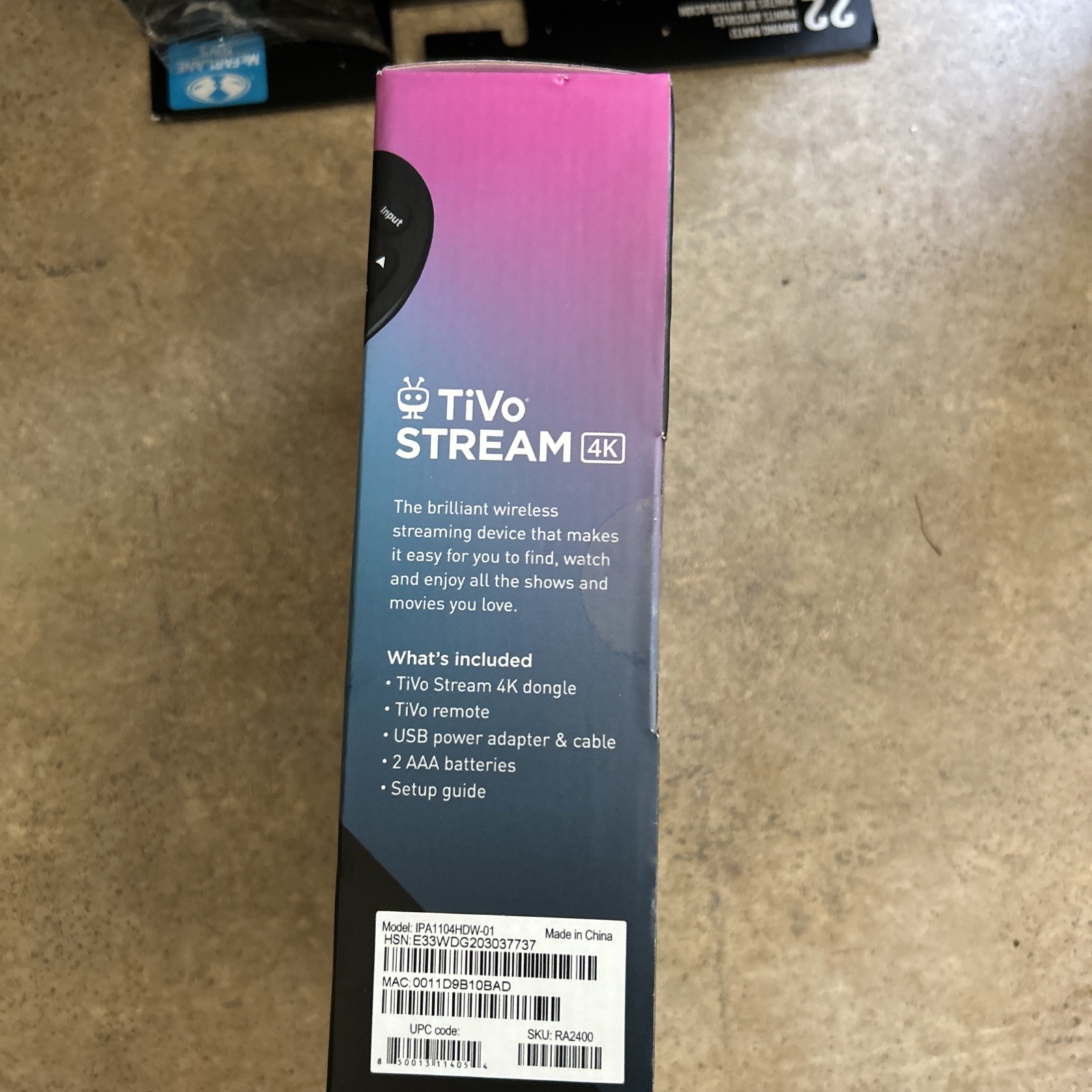 TiVo Stream 4K Media Streamer – Shows Movies Live TV Set Up Guide Included