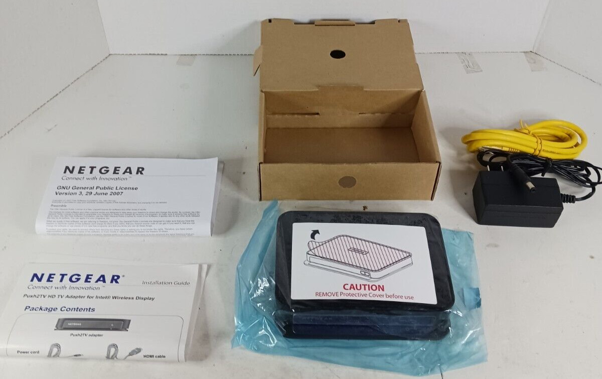 Netgear Push2TV HD PTV2000-100NAS TV Adapter for Intel Wireless Display