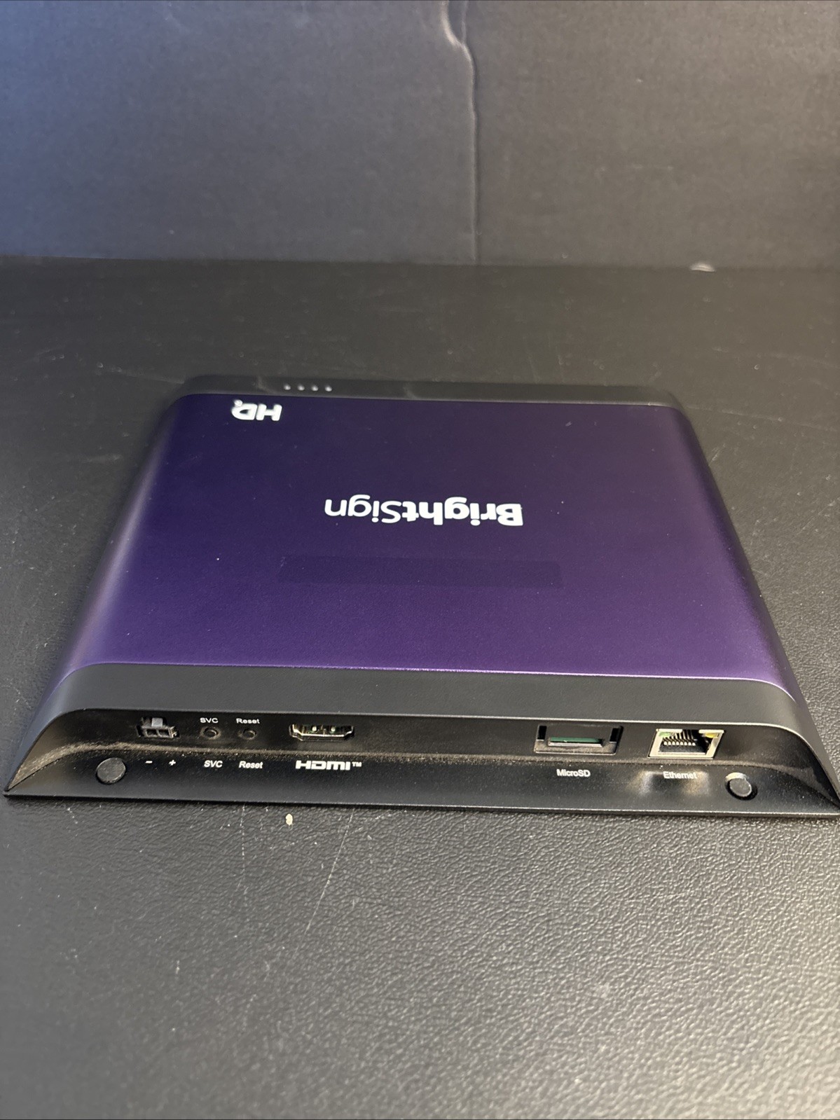 BrightSign HD225 Digital Media Player Black Purple 4K Ultra HD OEM All
