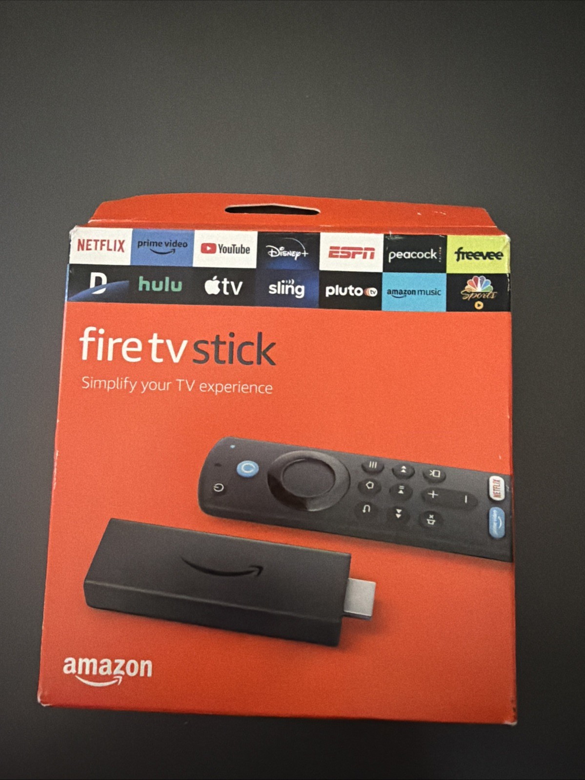 Factory Sealed Amazon Fire TV Stick with Alexa Voice Remote (4rd Generation)