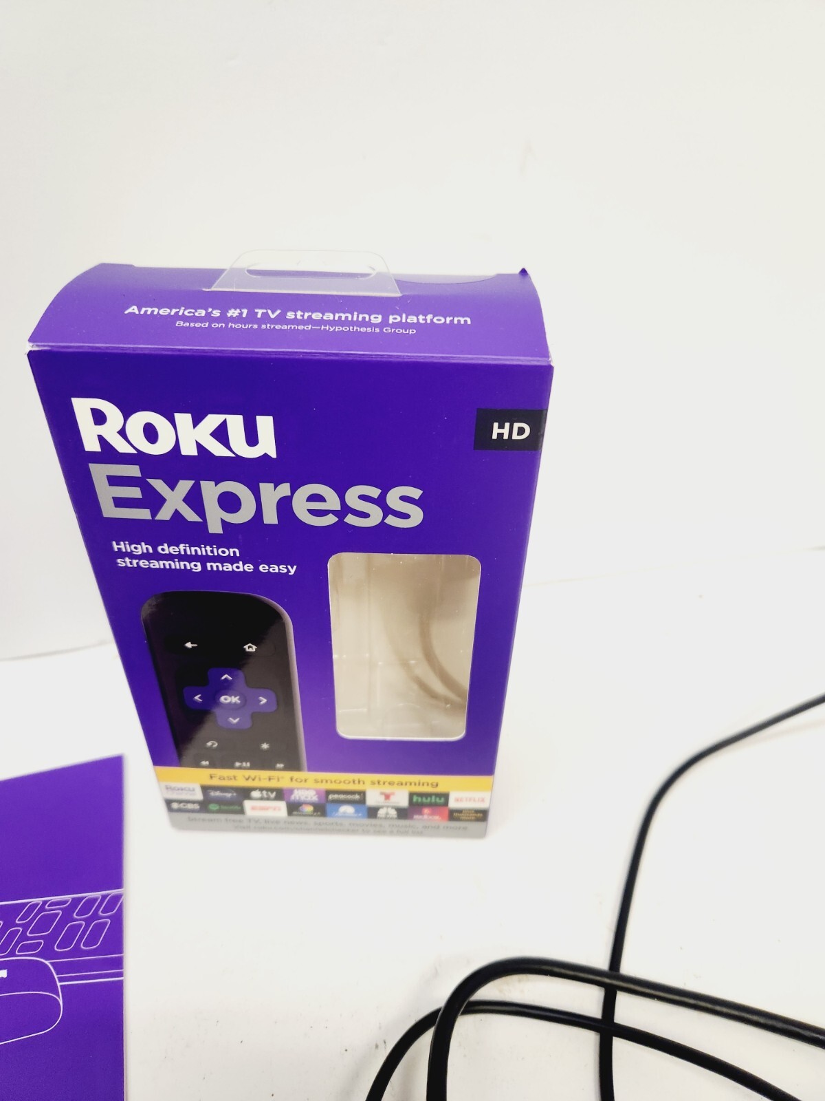 ROKU EXPRESS HIGH DEFINITION STREANING MADE EASY USED ”AS IS”