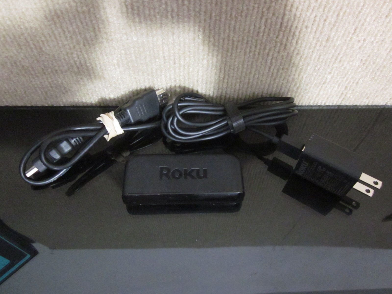 Roku 3900X Express HD Streaming Player w/ HDMI Cable & Power Adapter