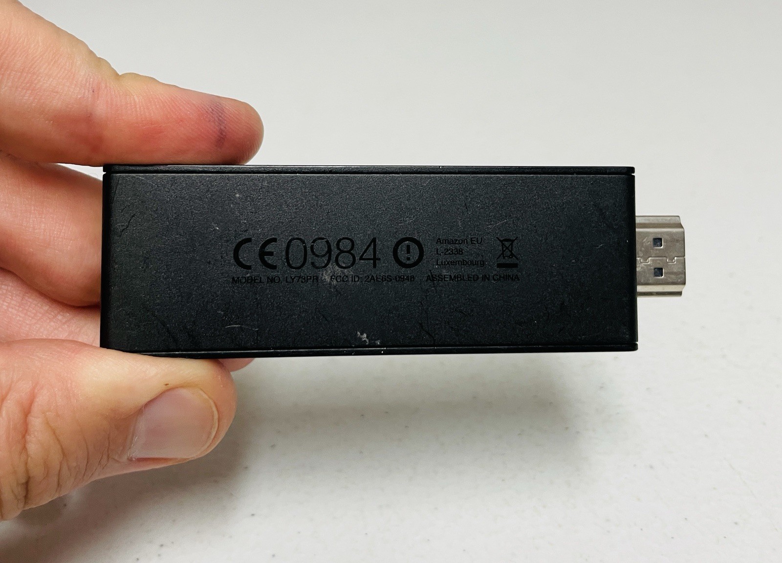 Amazon Fire TV Stick 2nd Gen 2016 Charger No Remote LY73PR