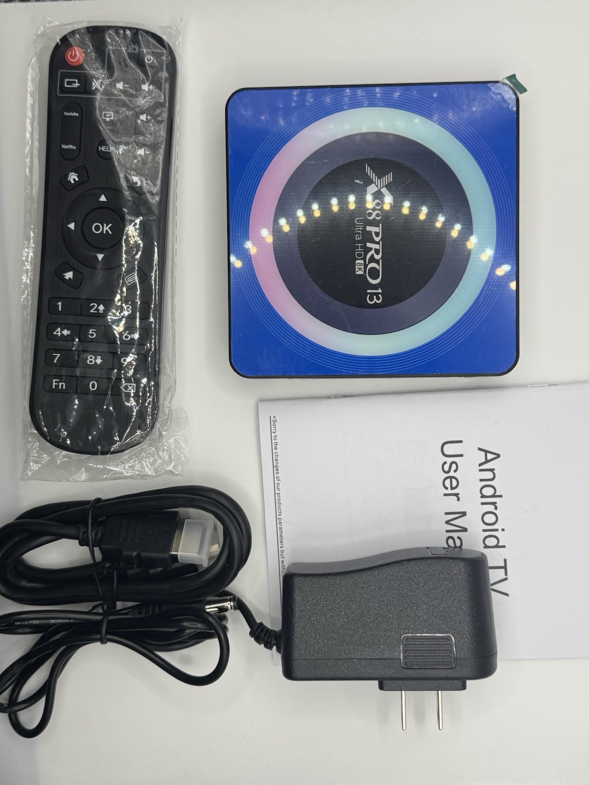 X88 PRO Android 13.0 TV Smart Box – 8K Streaming, Bluetooth 5.0, Compact Design
