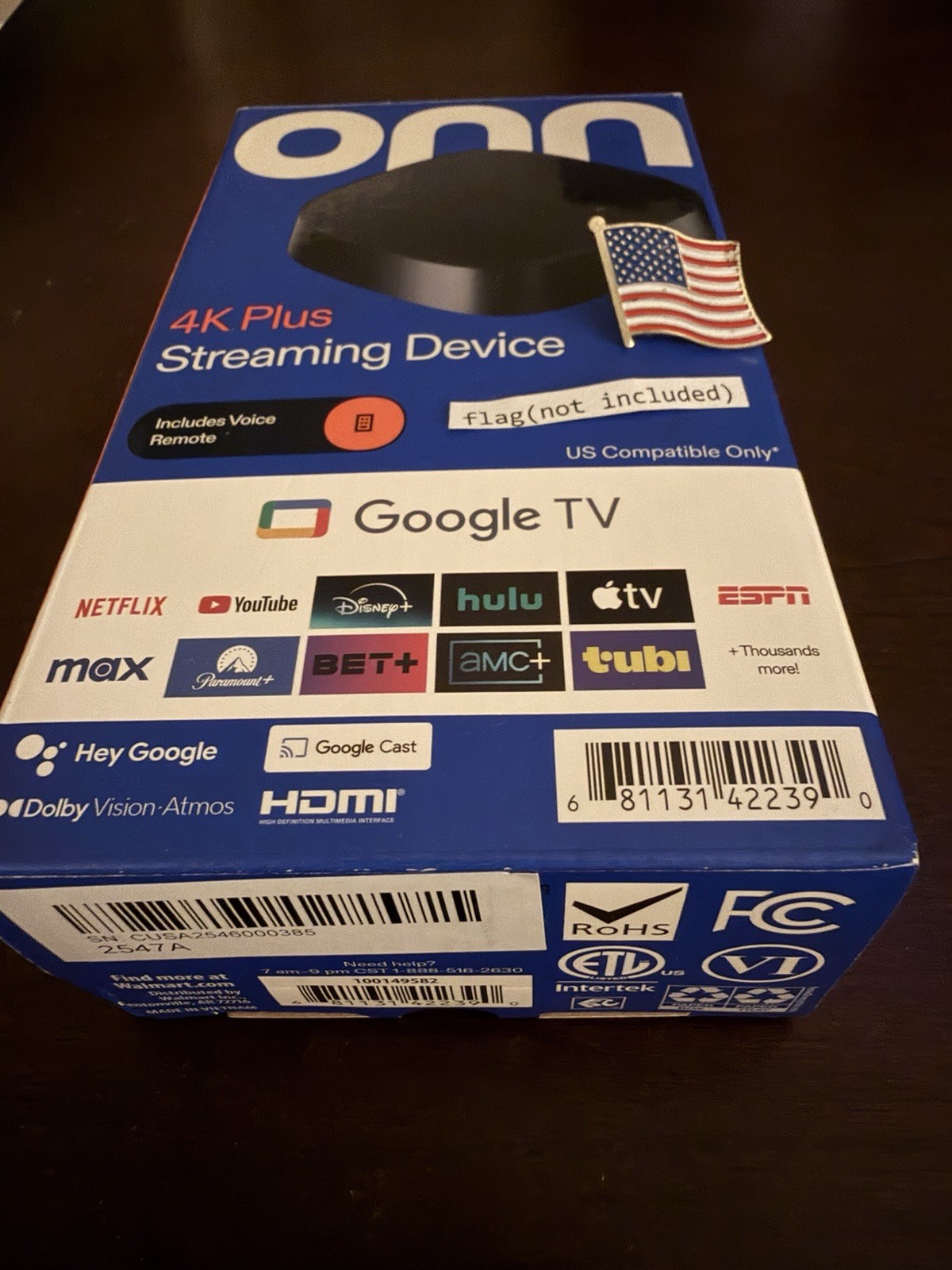 onn Google TV 4K PLUS Streaming 2025 4K UHD, Dolby Vision Atmos VOICE REMOTE NEW