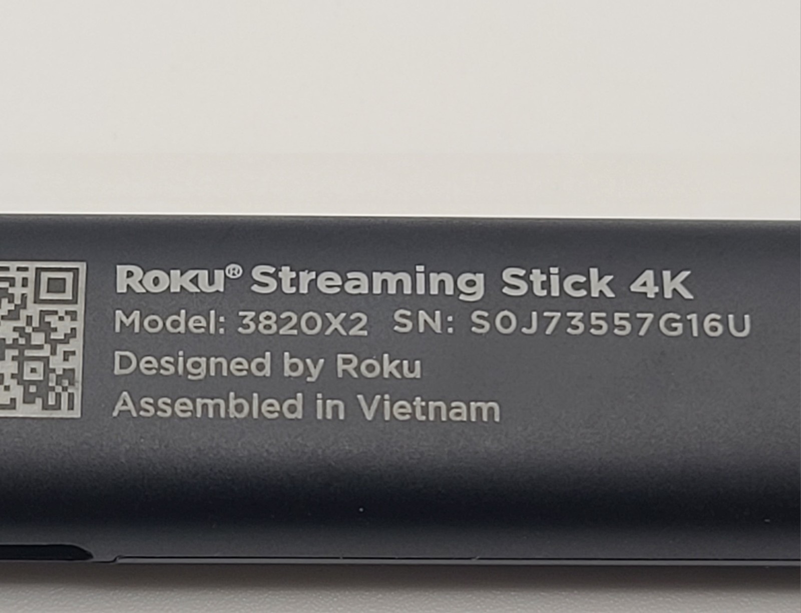 Roku Streaming Stick 4K 3820X2 4K Streaming Device w/ Voice Remote (See Details)