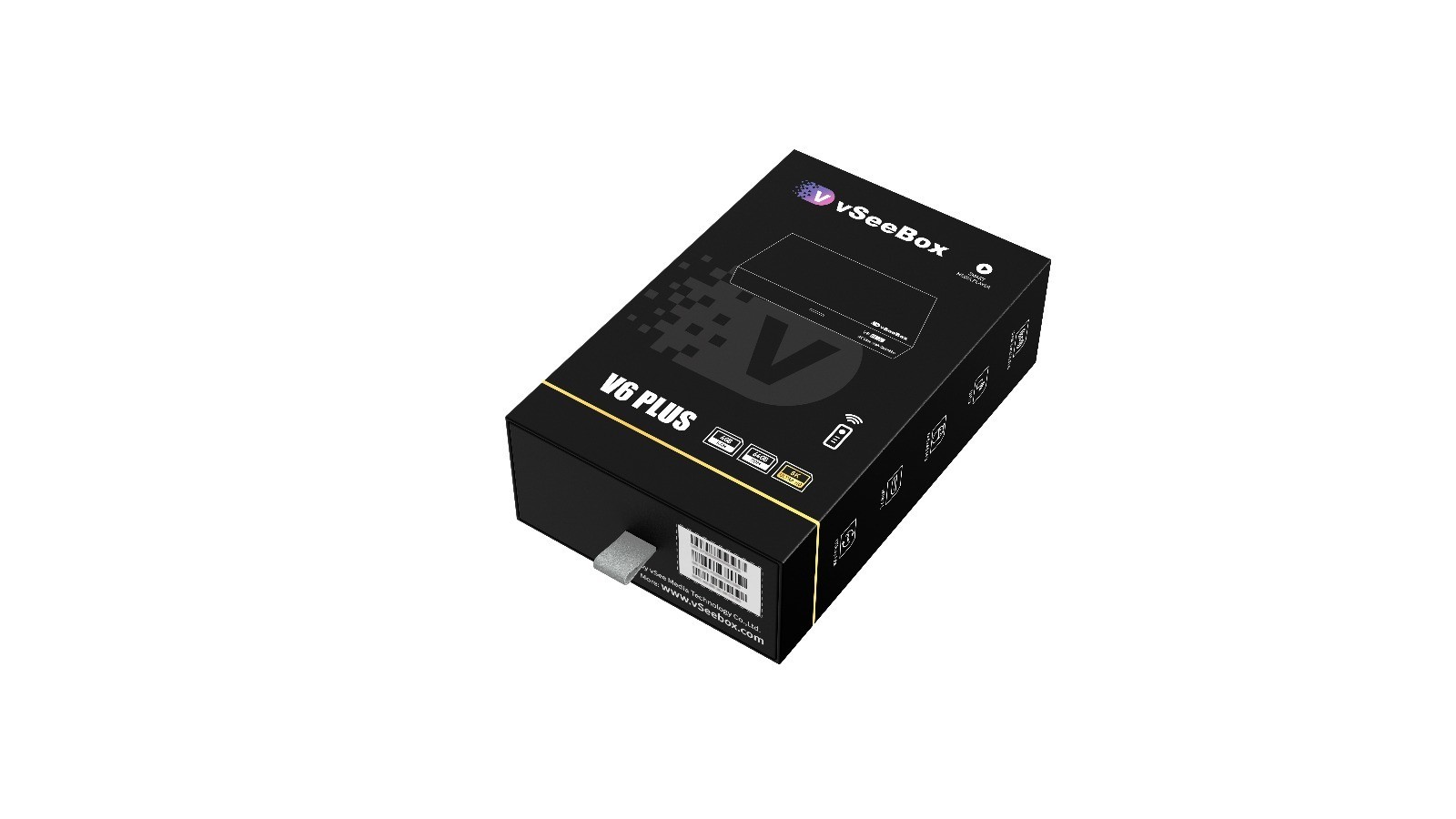 vSeeBox v6 plus Android 14 OS 2026 Model. AUTHORIZED DISTRIBUTOR