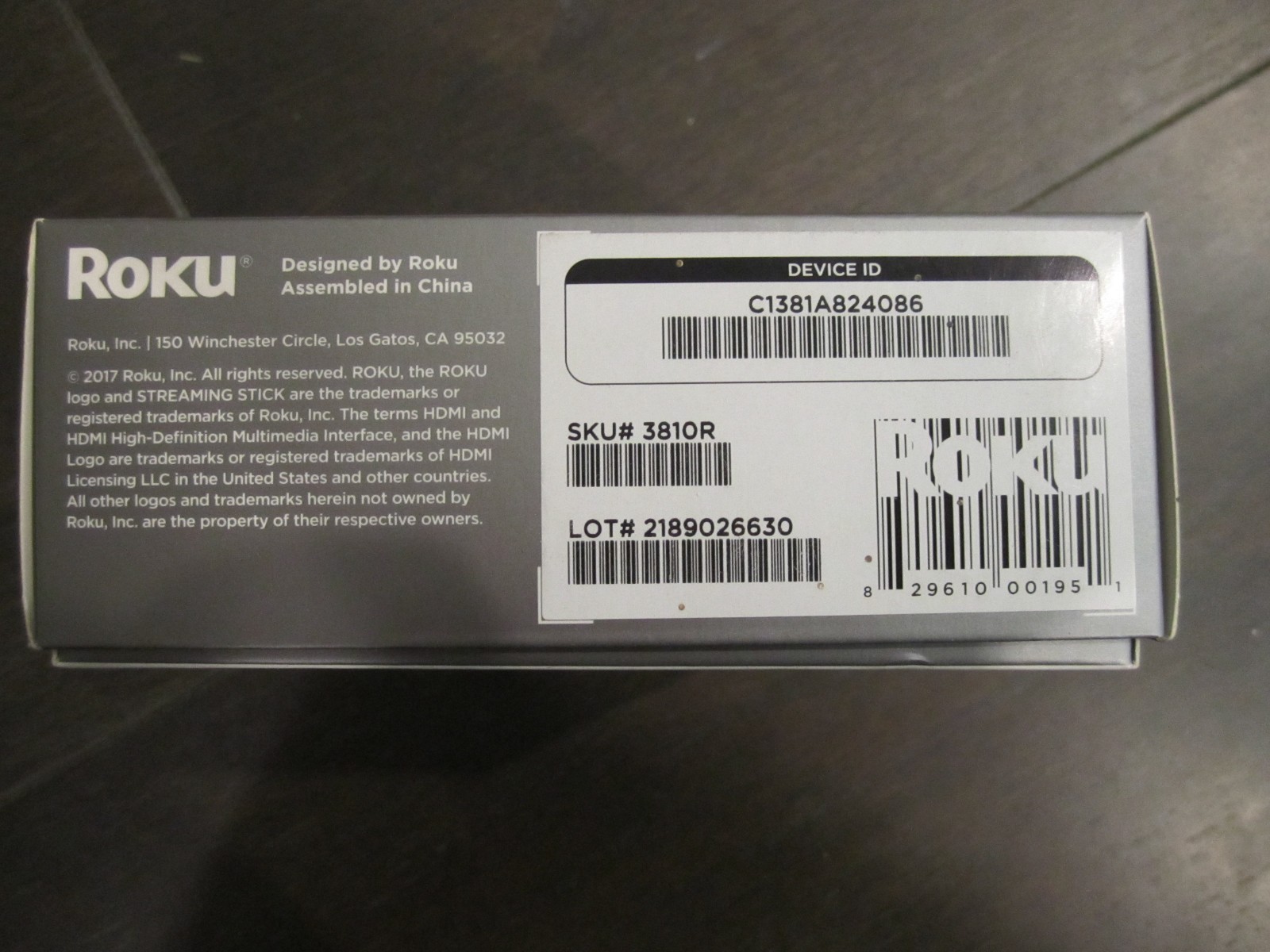 Roku Streaming Stick + Plus 3810R, 4K streaming Media Player with voice remote