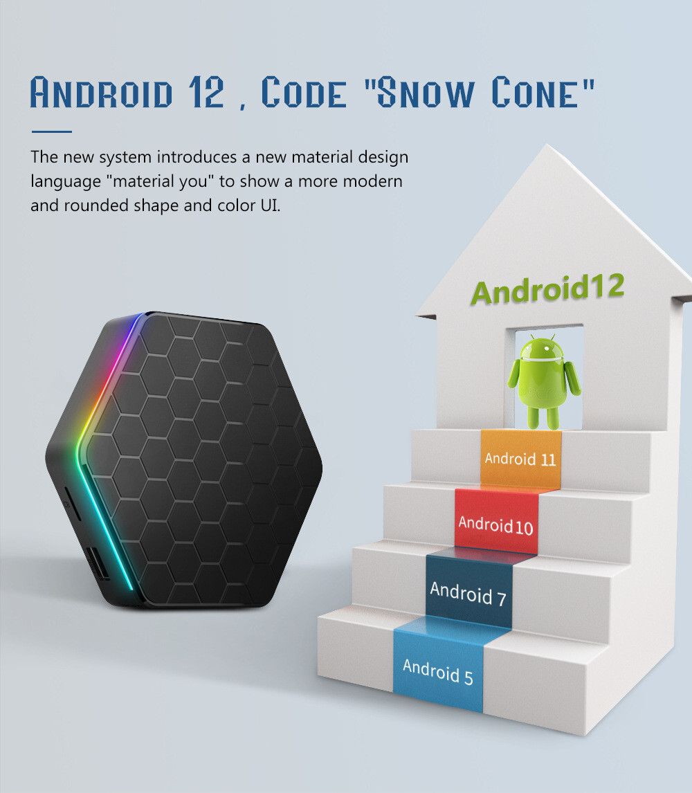 Android TV Box 12.0 Android Box T95Z Plus TV Box Android 4GB RAM 64GB ROM H618