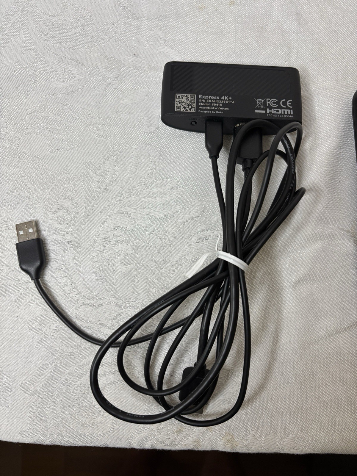 Roku Express 3941X With Voice Remote 4K1+ preowned