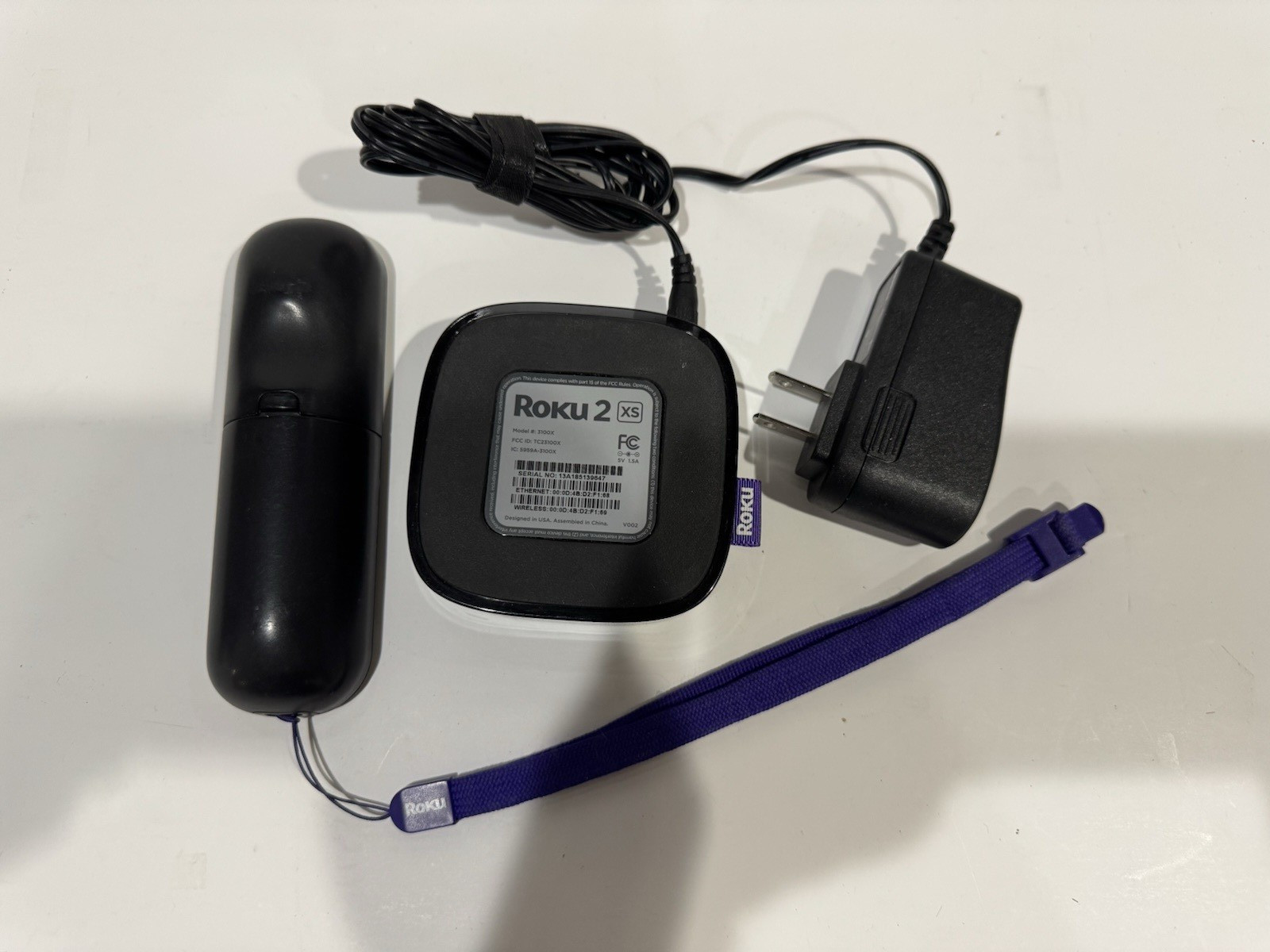 Roku 2 XS (2nd Generation) Media Streamer 3100X – Black with Remote