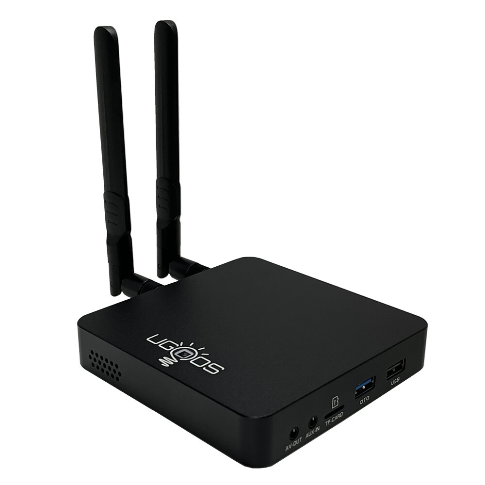 UGOOS AM6B Plus TV BOX Amlogic S922X-J Android 9.0 4G 32G WiFi6 1000M 4K TV Box