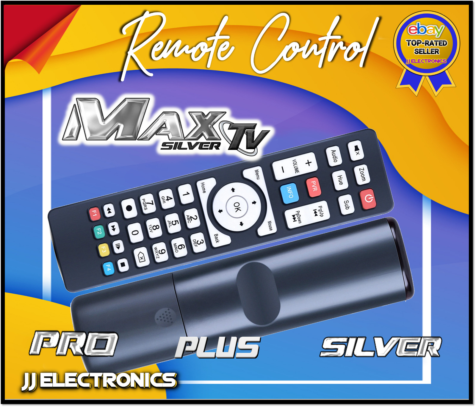 Remote Control EXCLUSIVE for MaxTV Silver and MaxTV Silver Plus