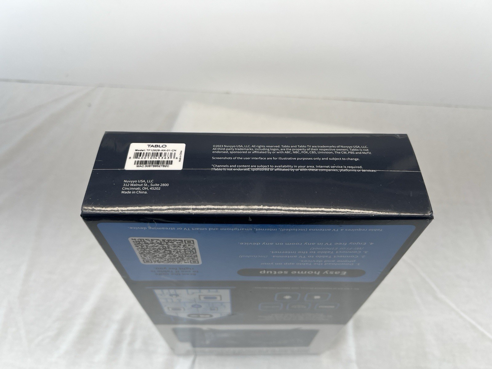 TABLO TV 2 Tuner 128GB DVR Over the Air w Antenna 50hrs Plus NEW