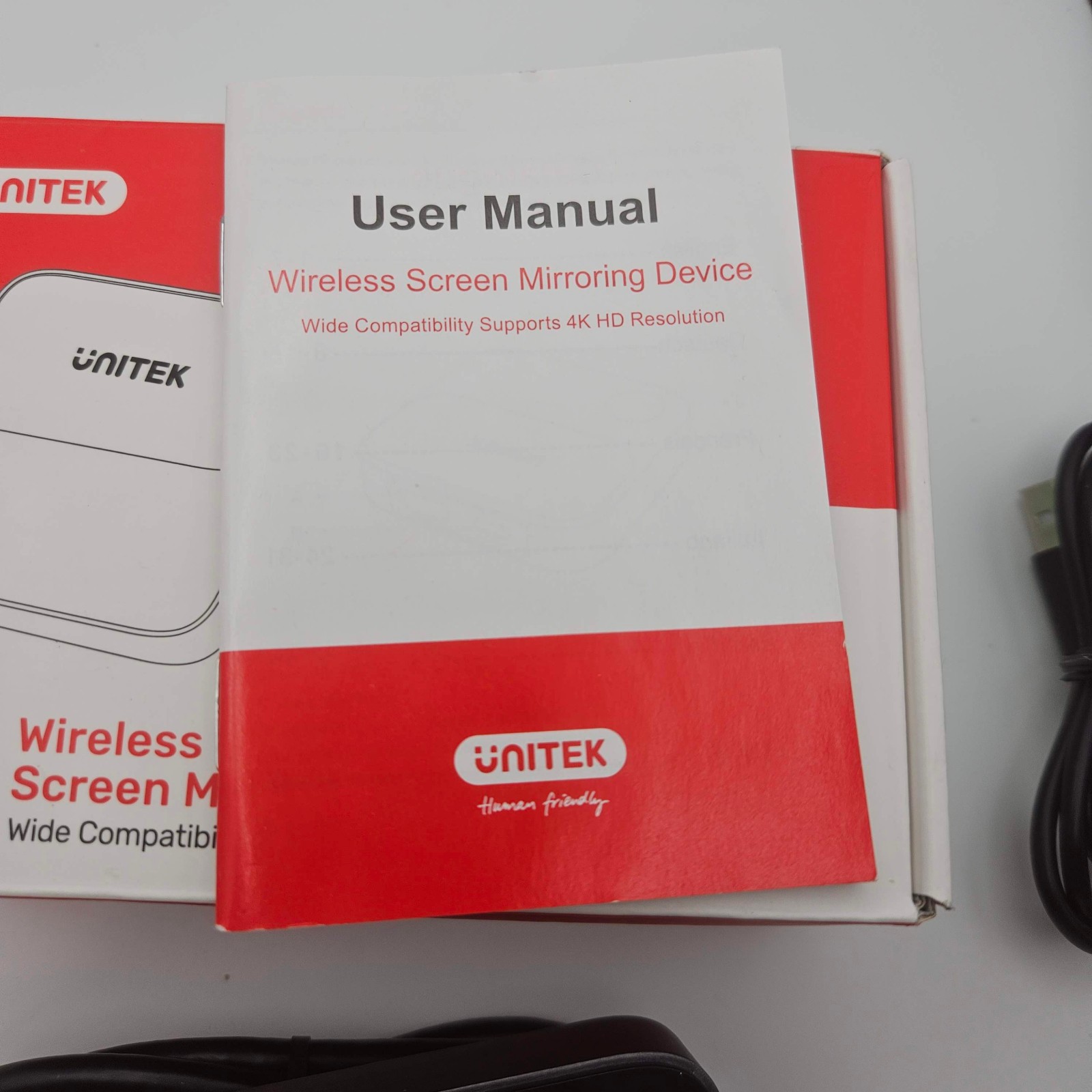 Unitek Hdmi Wireless Display Dongle Adapter – 5G Screen Mirroring Receiver TV