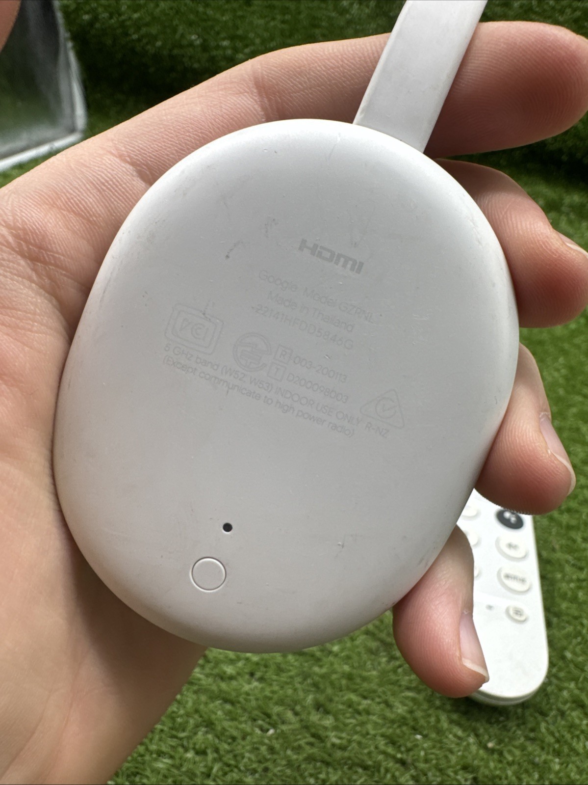 Google Chromecast Google TV GZRNL ~ For Parts Repair Not Working