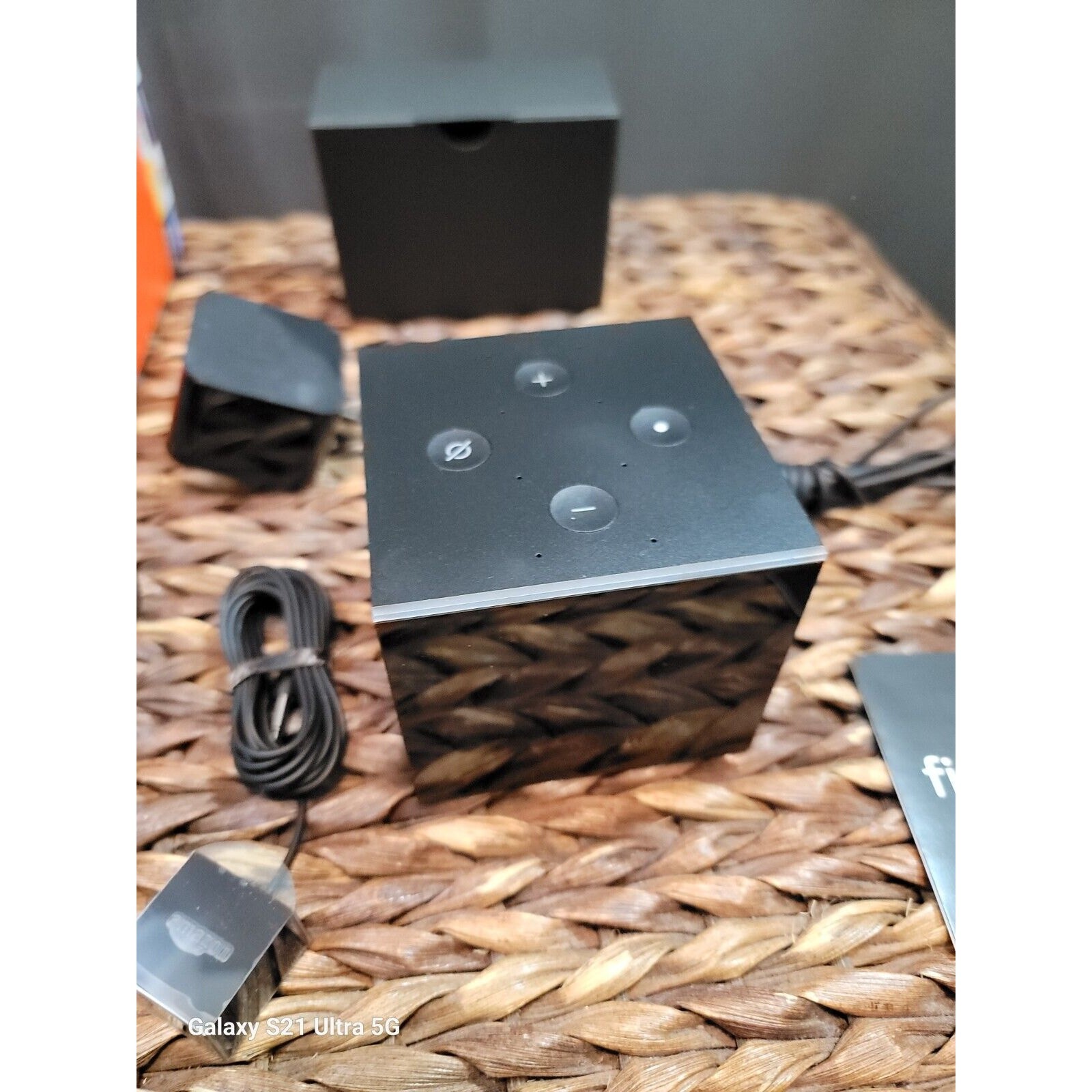 Amazon Fire TV Cube Hands-Free Streaming Device Alexa 4K Ultra HD 2nd Gen NewBox