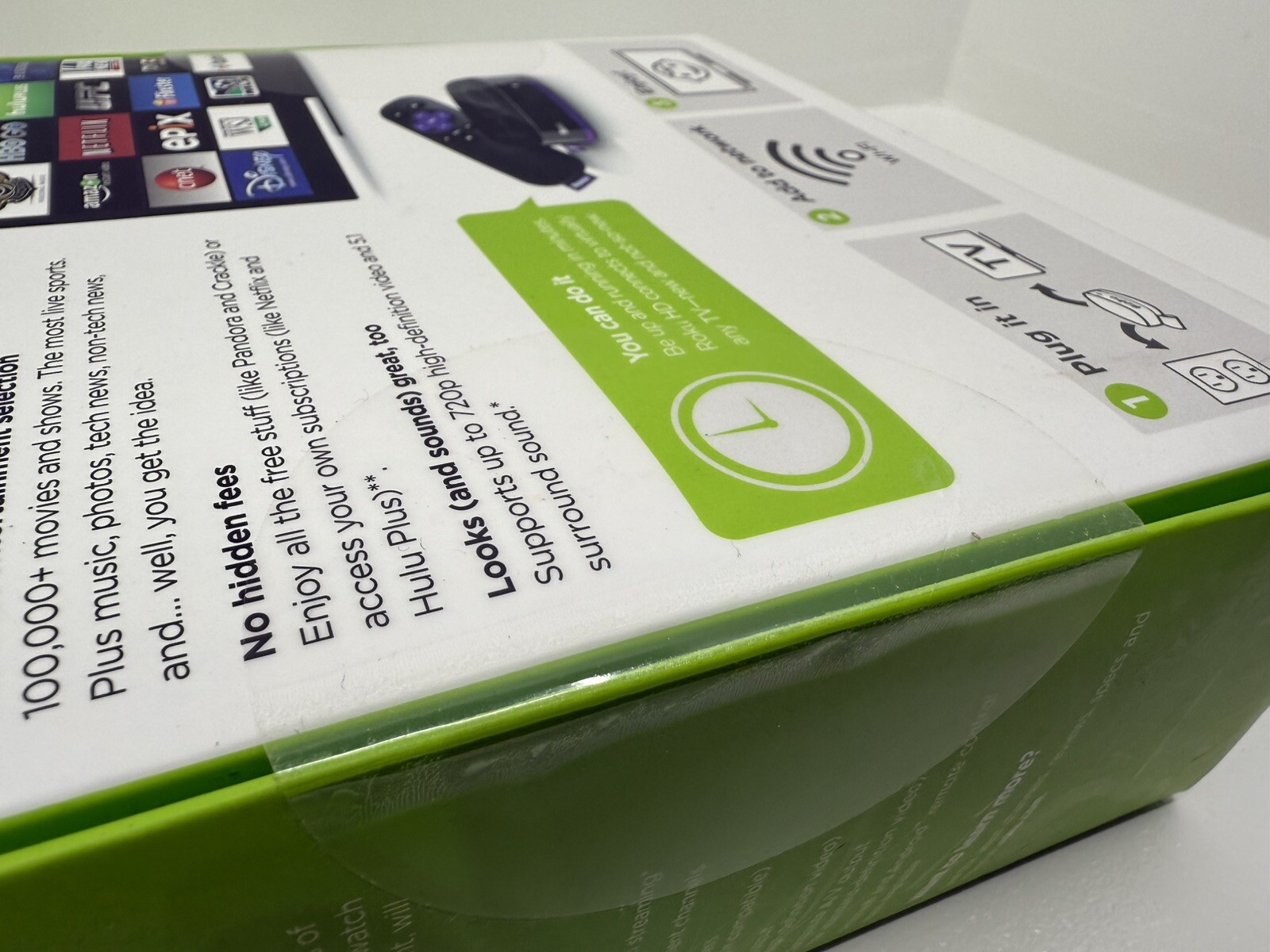 Roku HD Media Streamer 2500R – Black Brand New