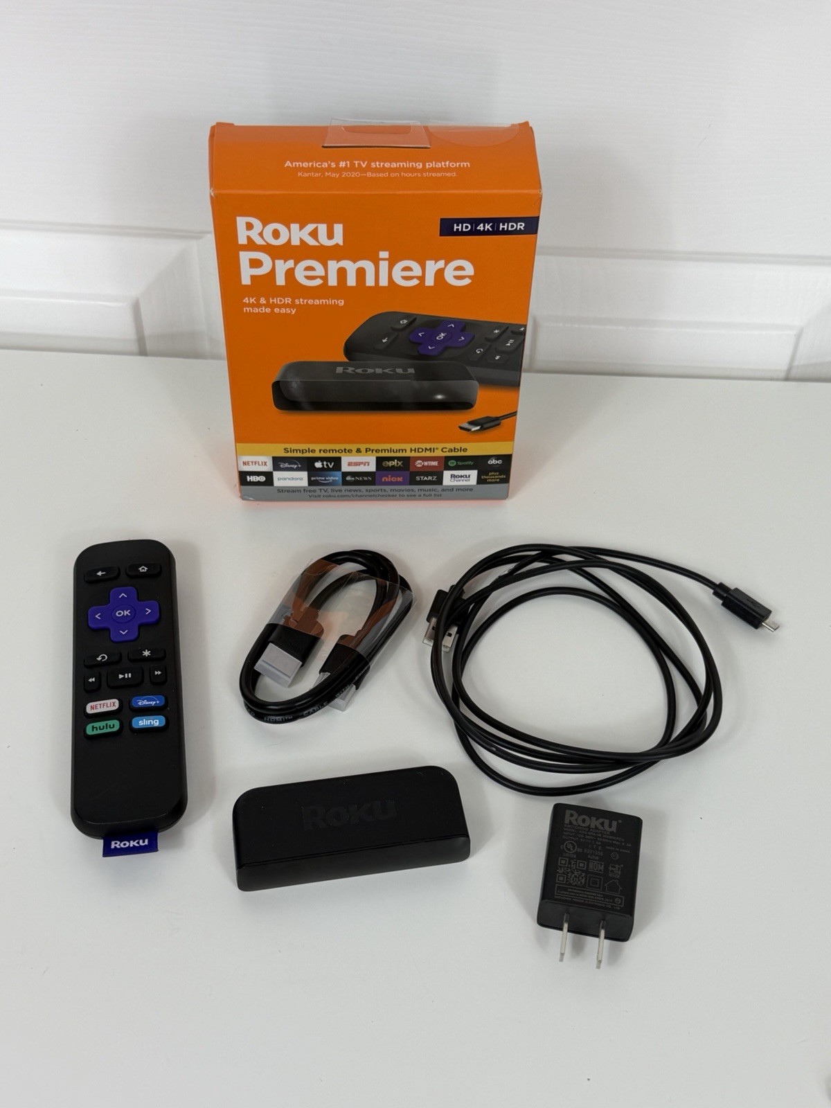 Roku Premiere | HD/4K/HDR Streaming Media Player – 3920R