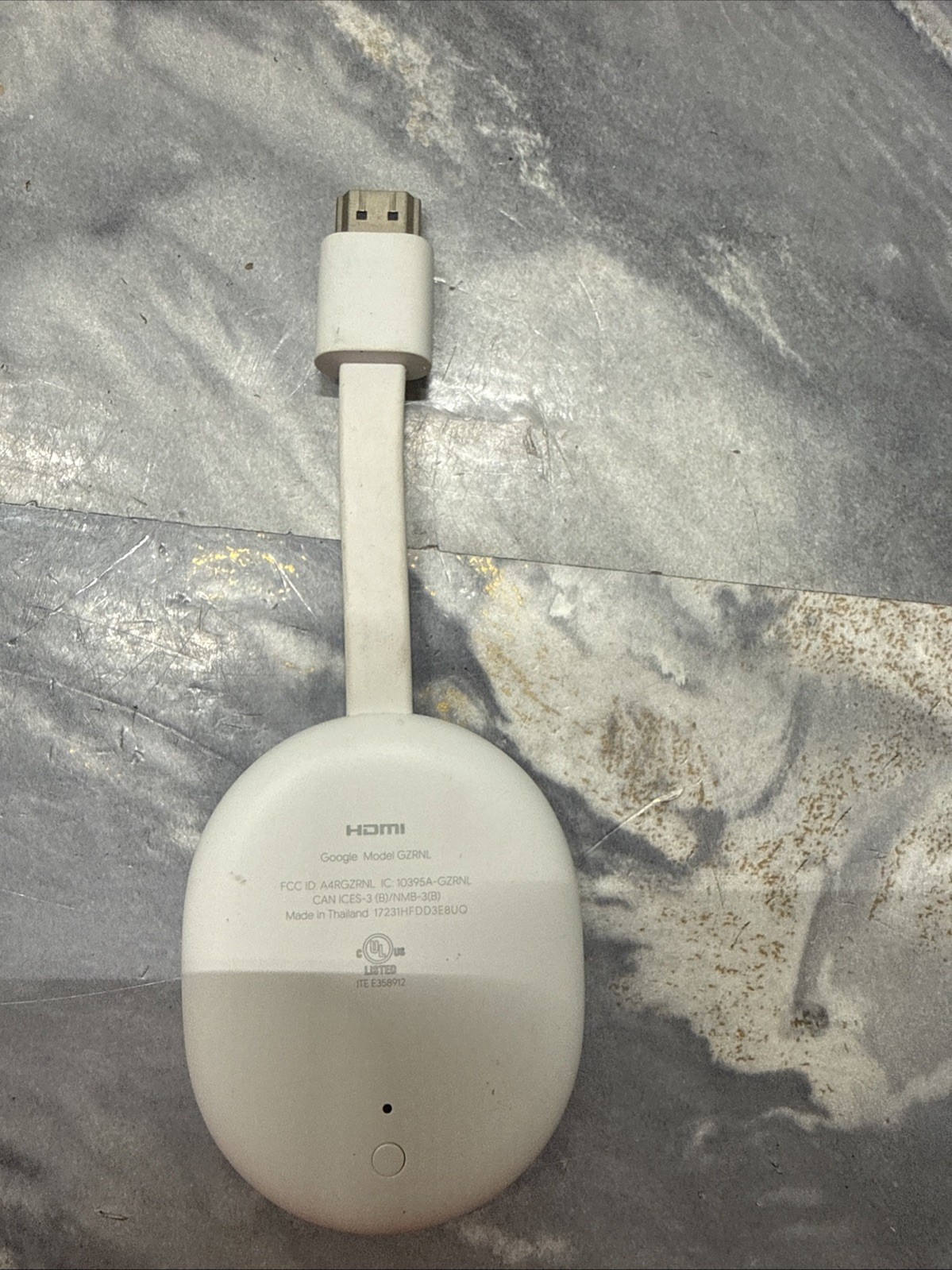 Chromecast with Google TV (4K). Model GZRNL (Device Only)