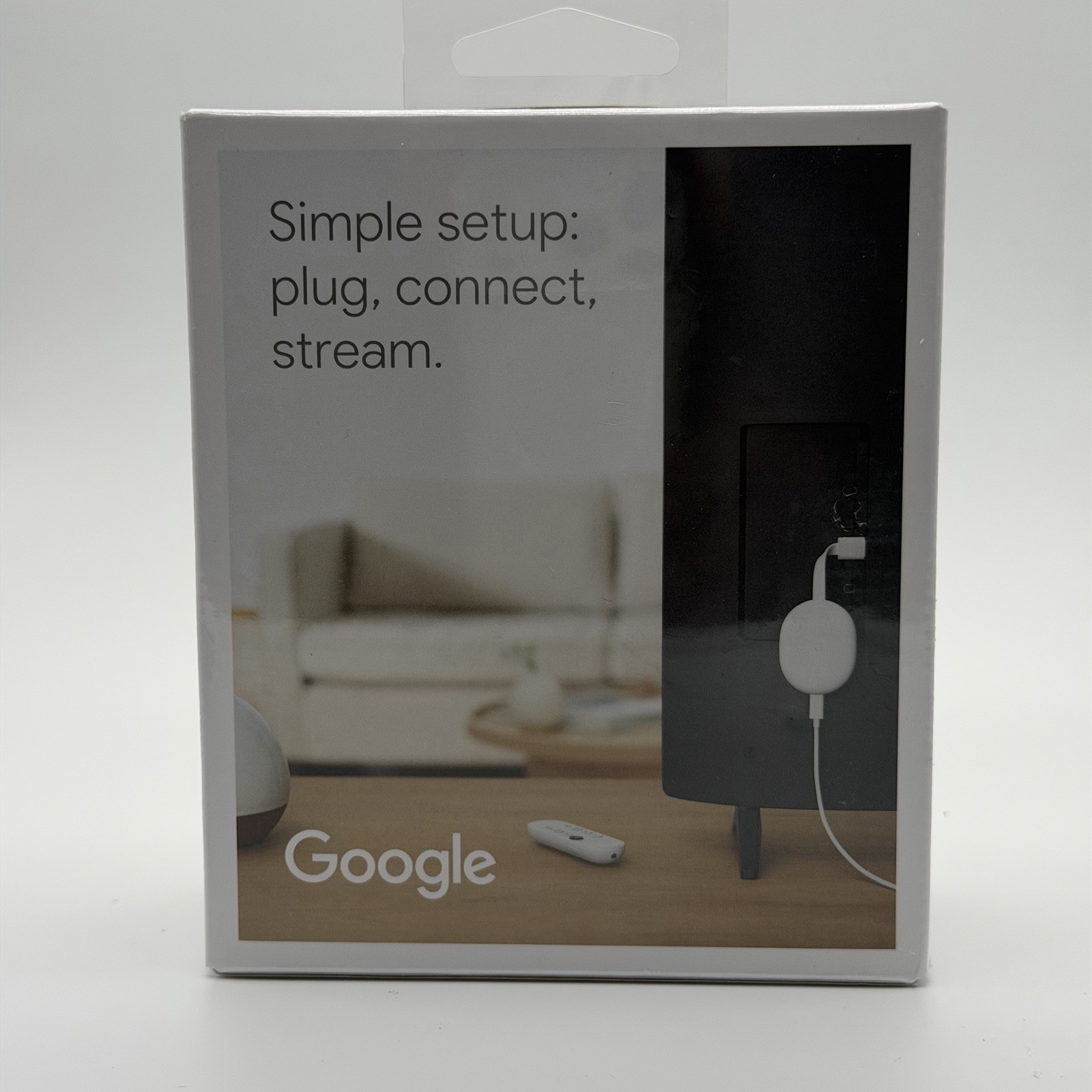 Google Chromecast with Google TV 4K UHD – GA01919-US