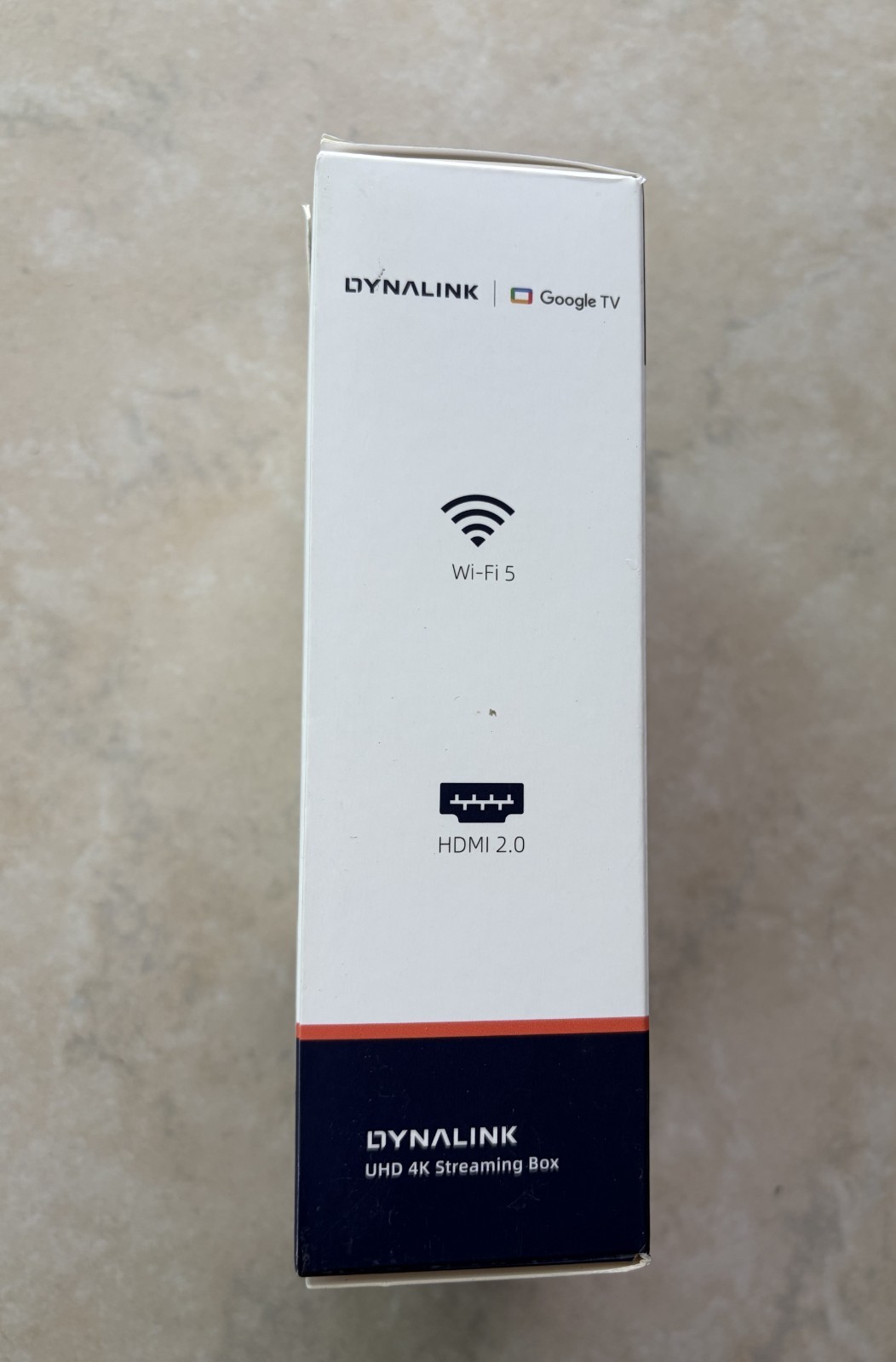Dynalink 4K Google TV Streaming Box DL-GT36 Used Tested w/ Original Box