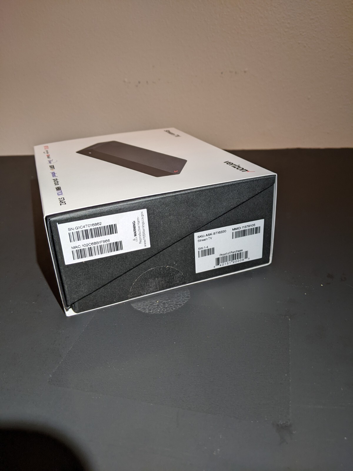 Verizon Stream TV (ASK-STI6220) 4K NEW IN BOX – SEALED
