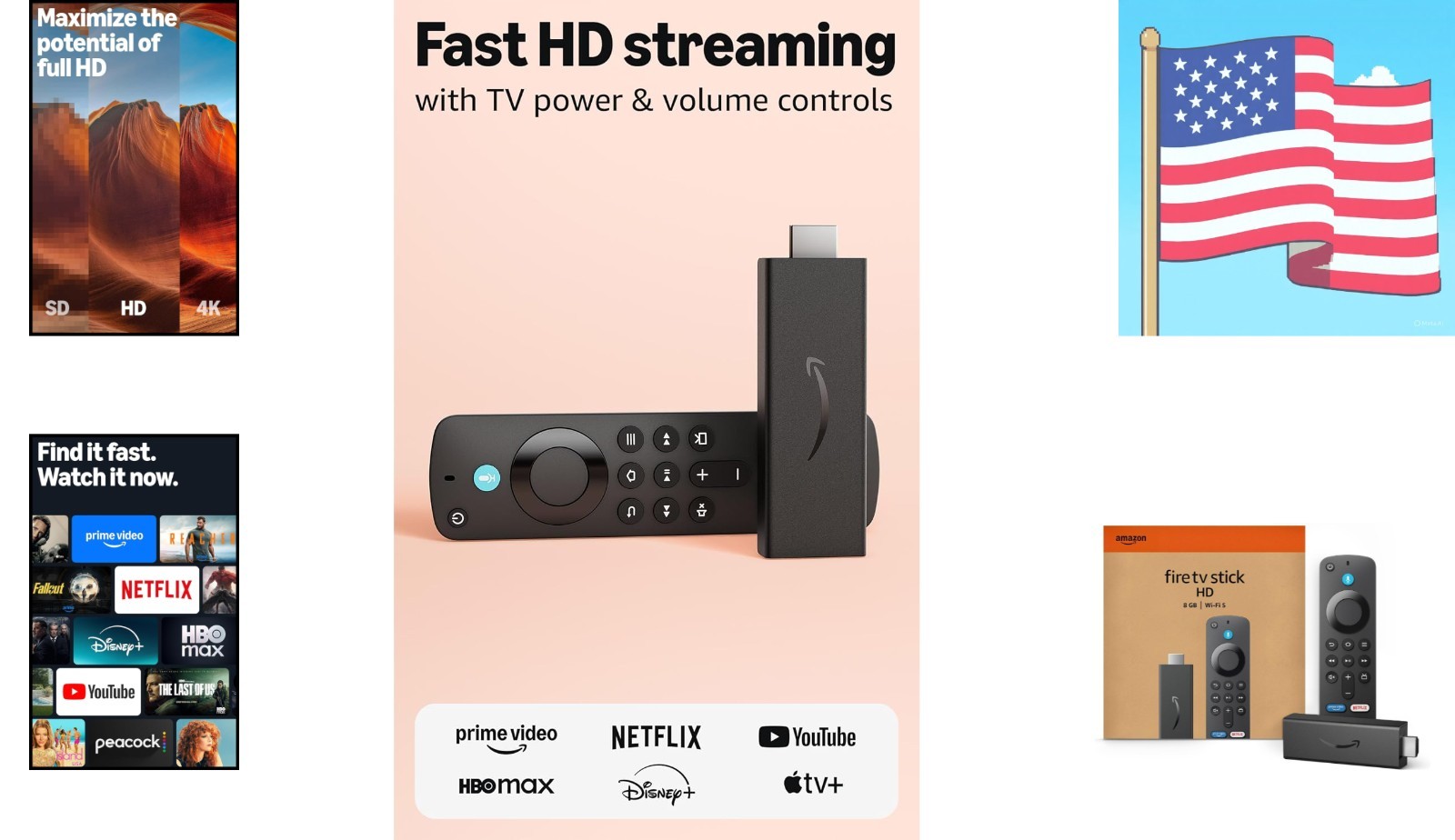 Stick HD newest model, free and live TV, Alexa Voice Remote, smart home contr…