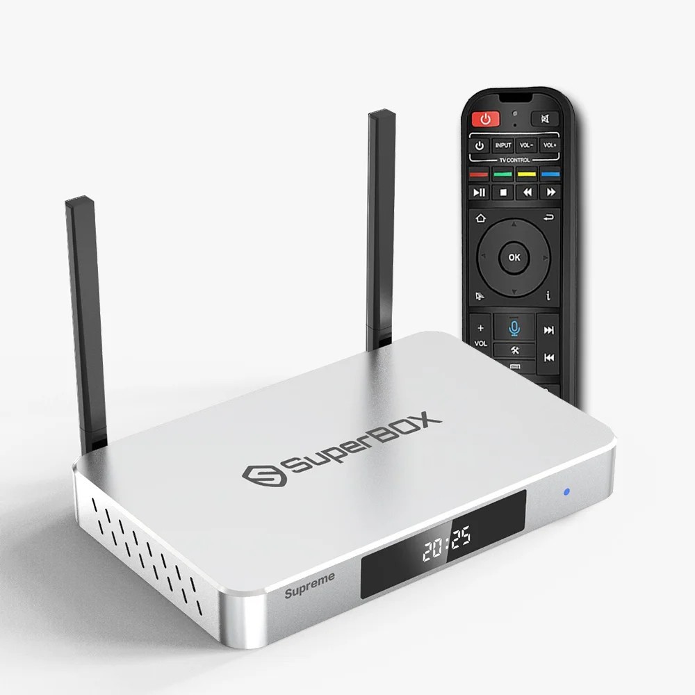 Superbox Supreme 6K HD 128GB Streaming TV Box 2026