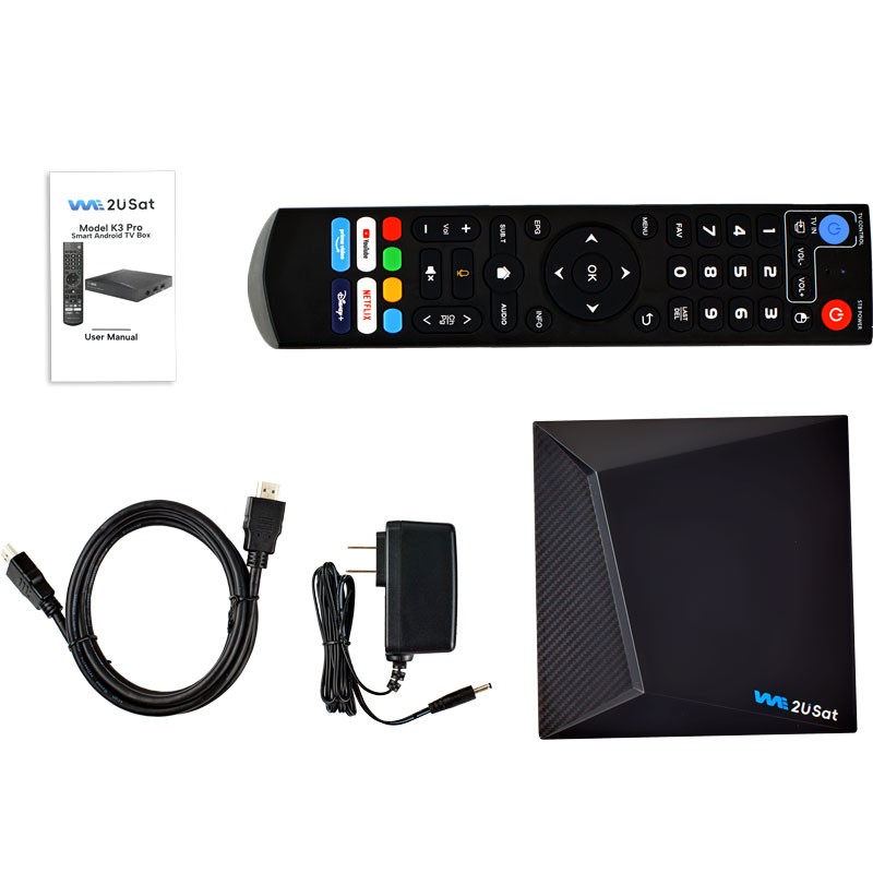 2USAT K3PRO Super Clear Android Smart TV Box 6k Ultra HD Voice Control Adults US