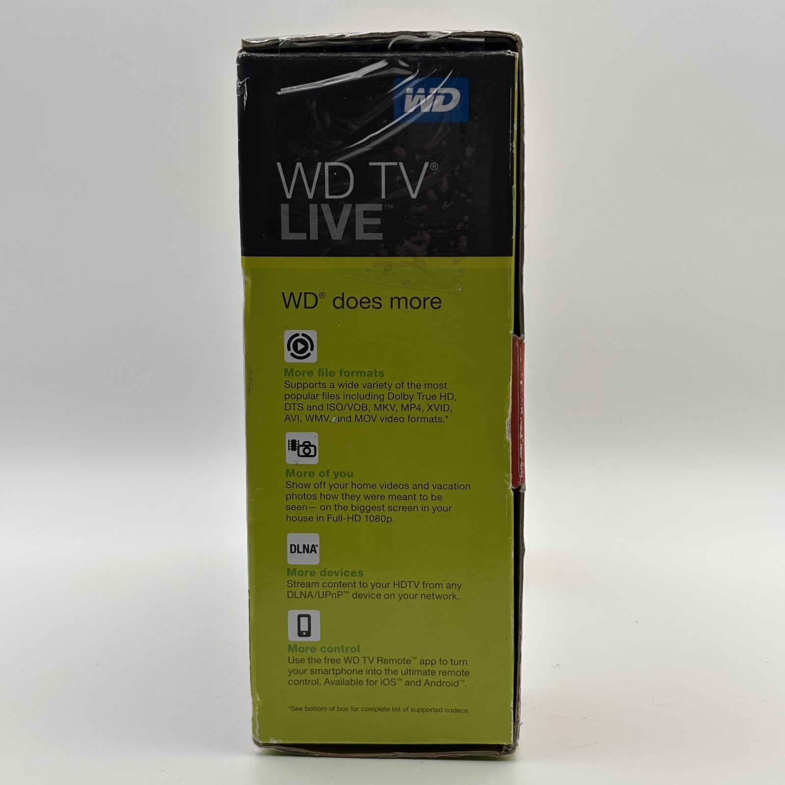 Western Digital WD TV Live Media Player With Remote C3H HDMI Player – Open Box