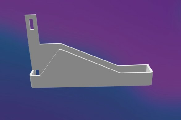 Nvidia Shield TV Mount 2015 3D Printed