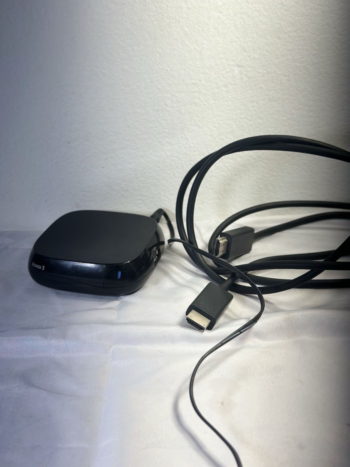 Roku 3 Streaming Media Player 4200X w/ Power Adapter & HDMI Cable – Tested Works