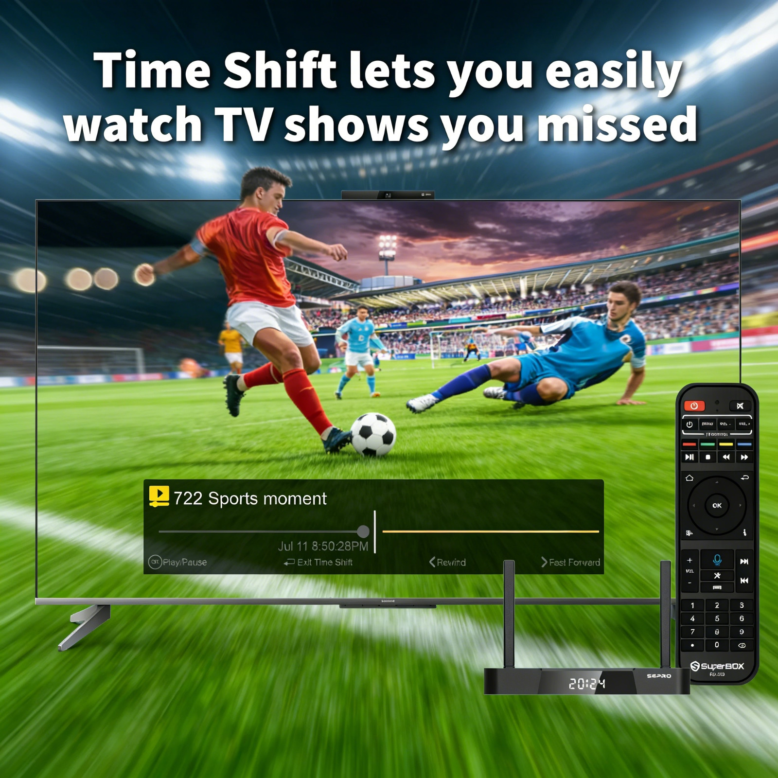 SuperBox S6 Pro 6K WiFi 6 Media Player 4GB/32GB Bluetooth Voice Remote