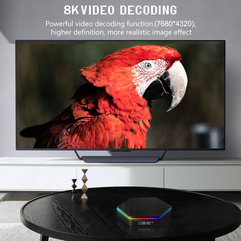 12.0 TV Box T95ZPLUS-H618 Quadcore-A53 Box 2.4G/5G Dual WI RCWV