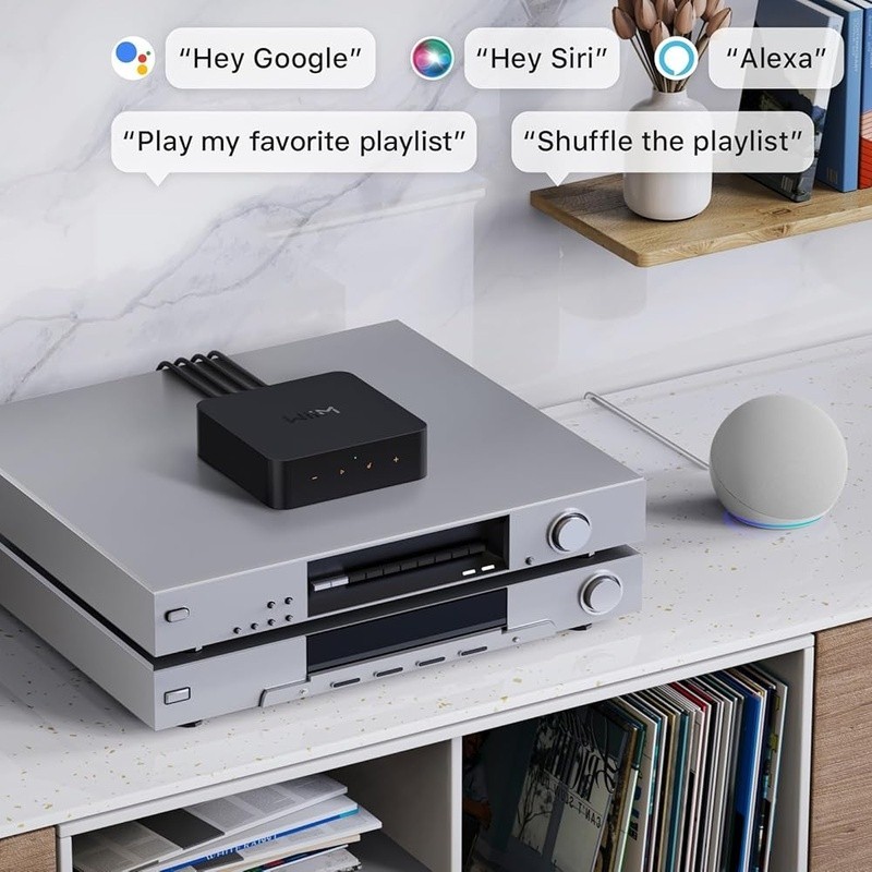 AirPlay 2 Receiver Google Cast Audio Hi-Res 192kHz Alexa Google Siri Compatible