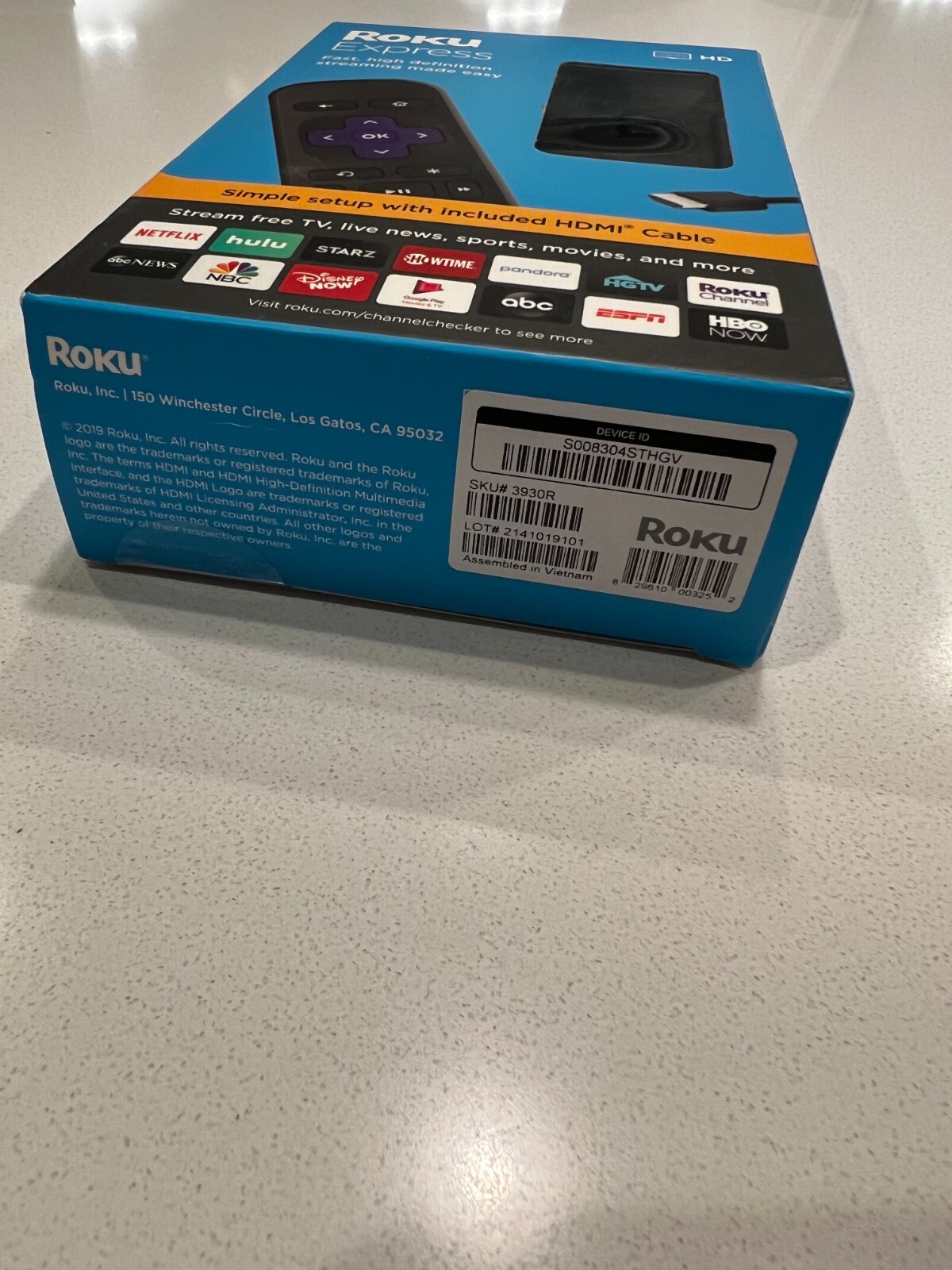 Roku Express HD Streaming Media Player 2019 Model – 3930R
