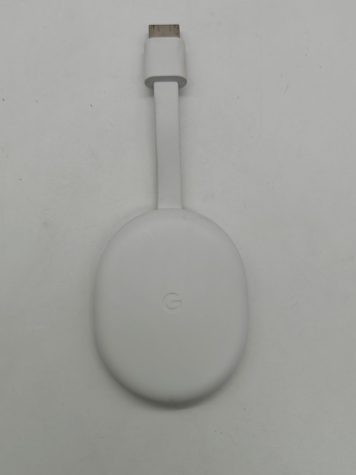 Google Chromecast with Google TV HD G454V Streaming Device White Unit Only