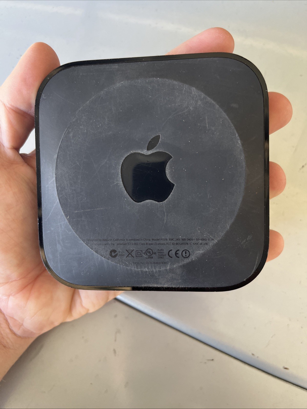 Apple TV 2nd HD Media Streamer Device A1378 – No Power Cord or Remote Controller