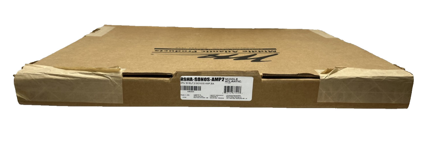 Middle Atlantic RSHA-SONOS-AMP2, Brand New