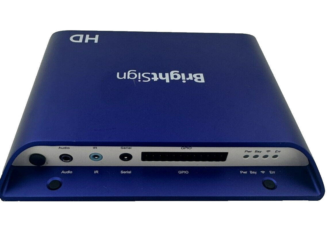 BrightSign HD1024 | Full HD Expanded I/O HTML5 Player [Unlocked]