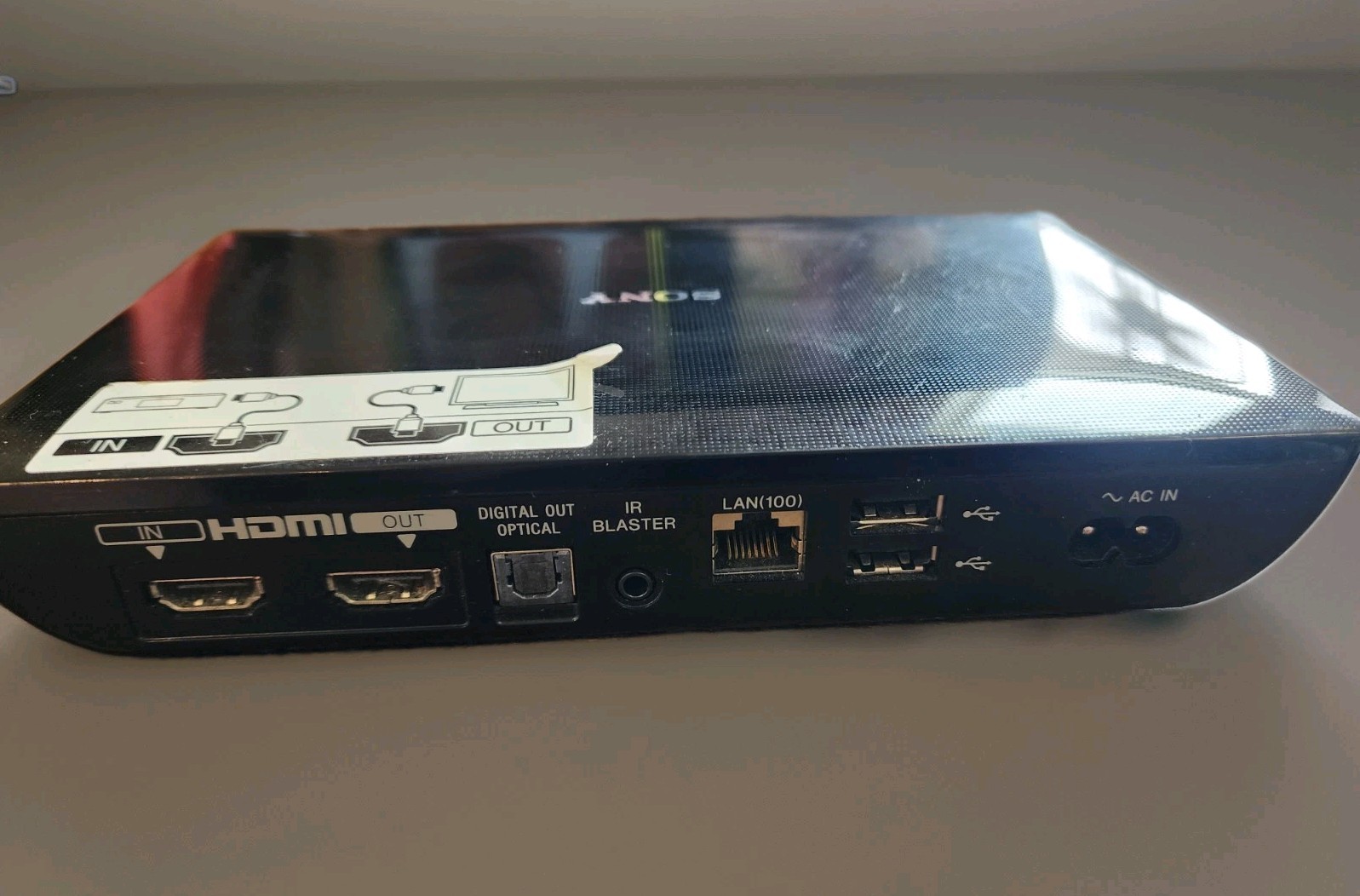 Sony Digital Media Streamer NSZ-GS8 Dual-sided Remote Bluetooth/8 GB/Google TV