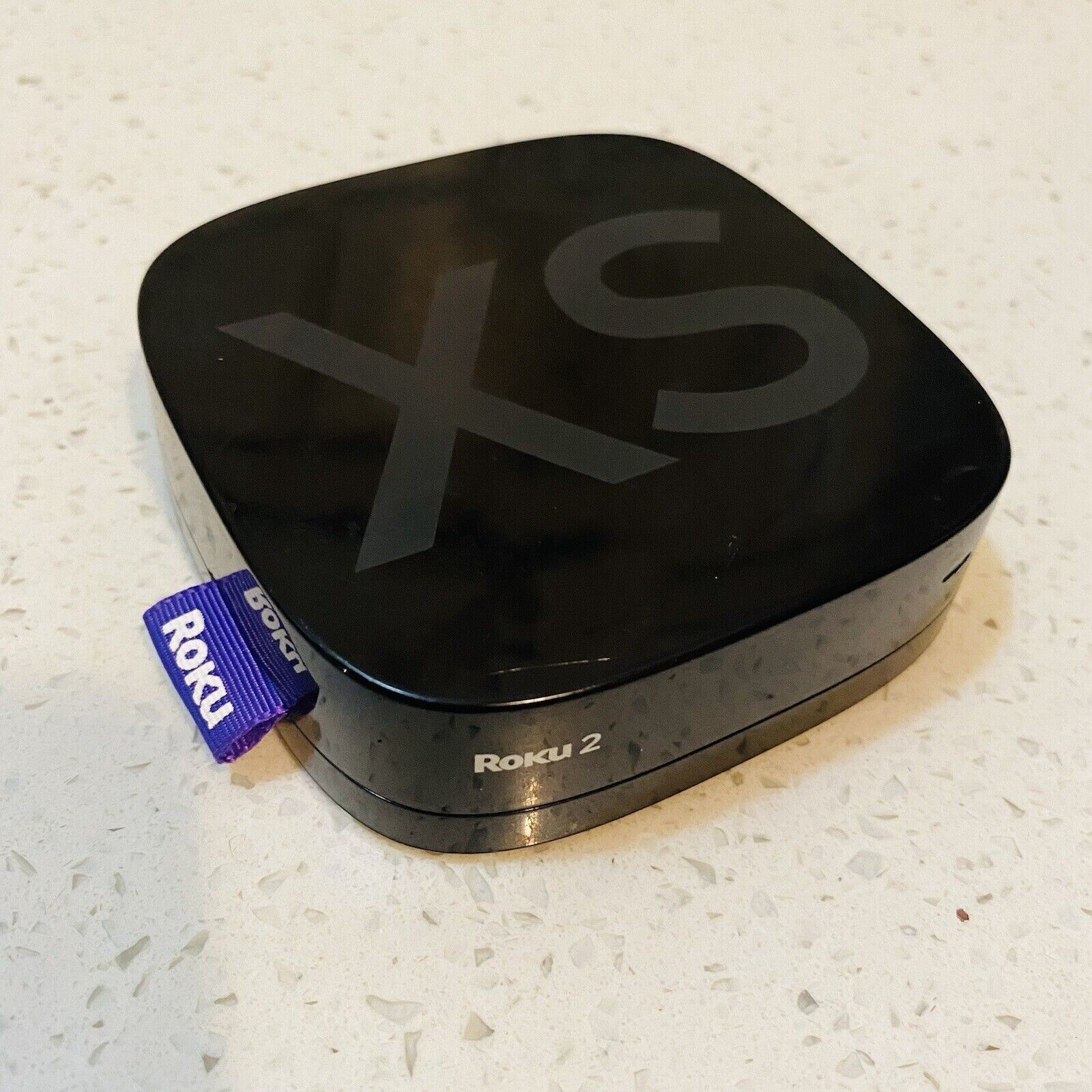 Roku 2 XS Media Streamer 3100X Black – (No Remote, No power plug)