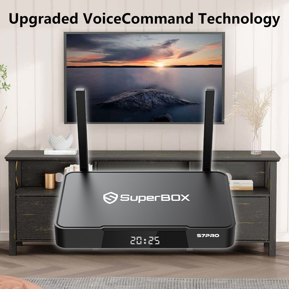 SuperBox S7 Pro TV BOX Brand New Upgrade Purchase and Get A Beautiful Gift