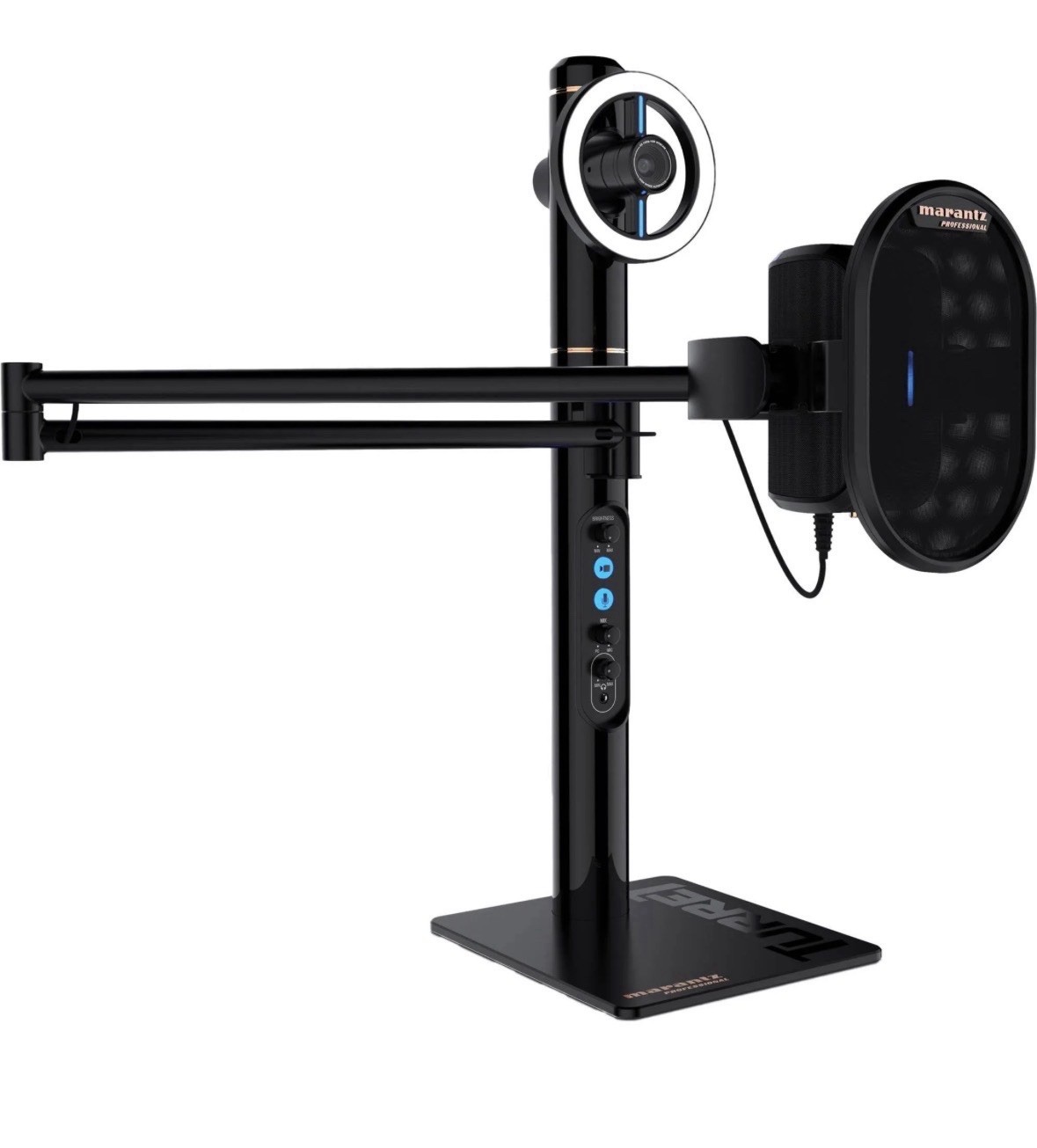Marantz Turret Streaming System USB HD Camera Microphone LED Light Ring