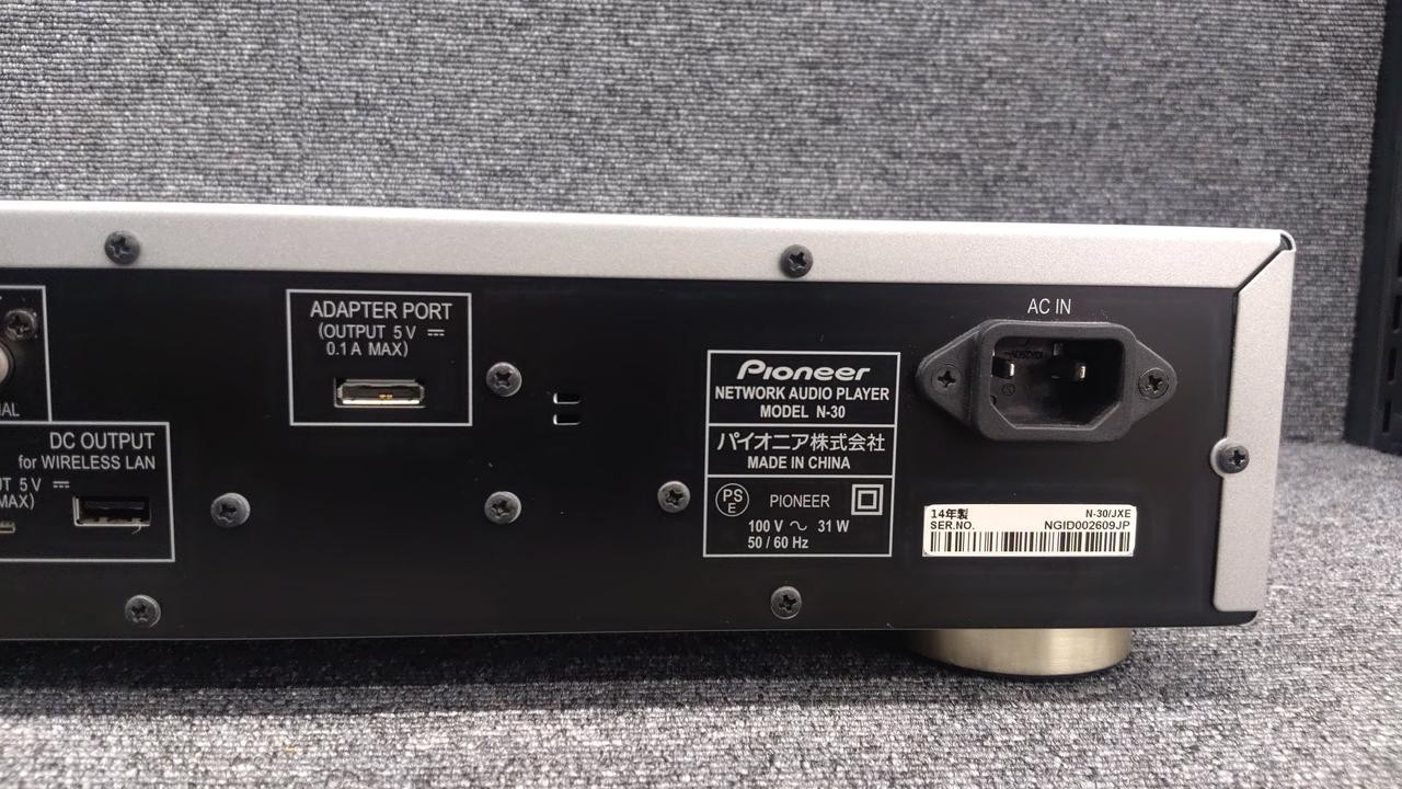 Pioneer N-30 Network Audio Player Hi‑Res DLNA AirPlay DAC | Used-Japan