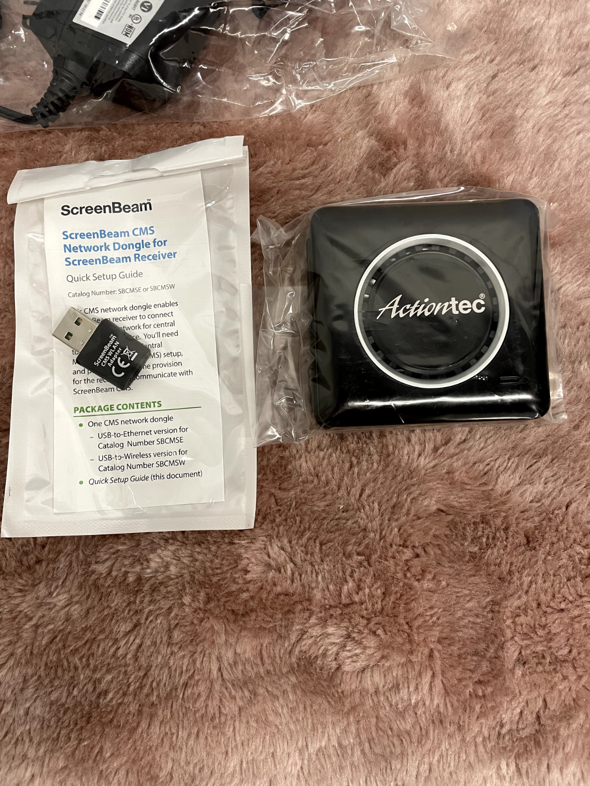 New Actiontec SBWD100B with CMS Network Dongle