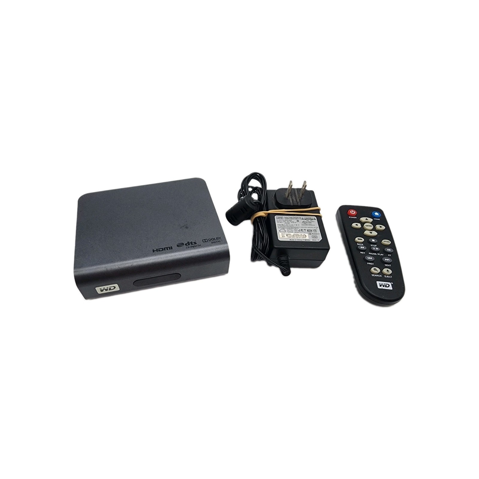 Western Digital WD Live TV WDBAAN0000NBK-00 Media Player 1080p with Remote