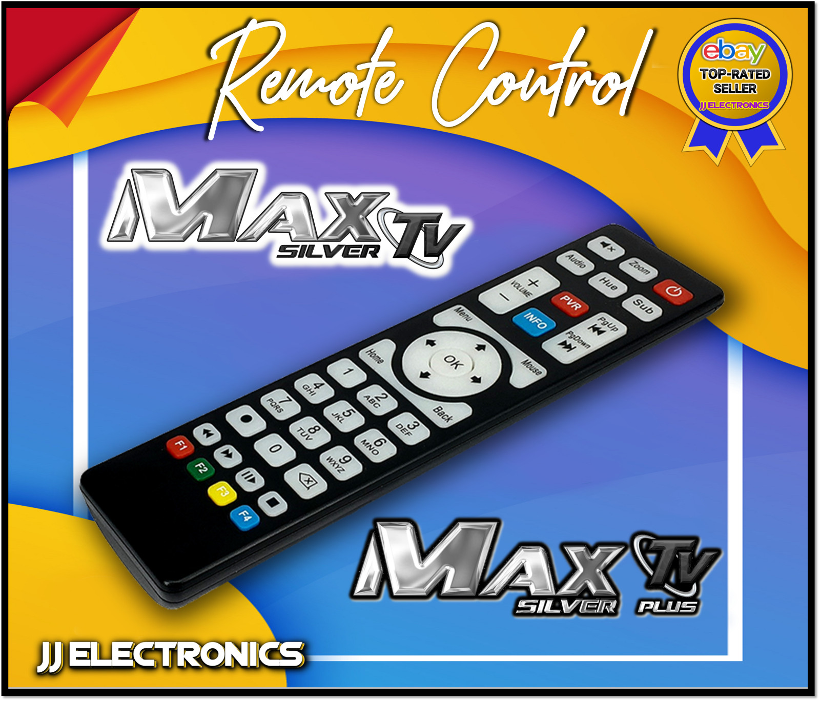 Remote Control EXCLUSIVE for MaxTV Silver and MaxTV Silver Plus