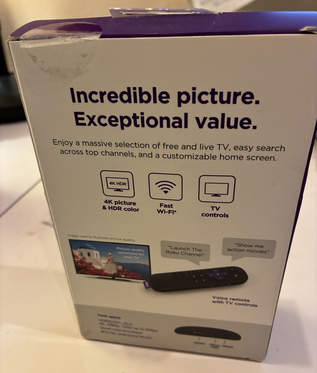 Roku Express 4K+ 3941R2 HDR Media Streamer